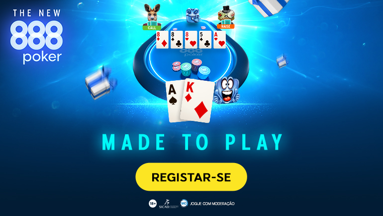 O 888poker Lança Nova Plataforma com Suporte de Novas Tecnologias