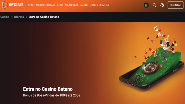 Obtém 25 Jogadas Gratuitas e um Bónus de 100% até €200 ao Registar-te no Betano Casino