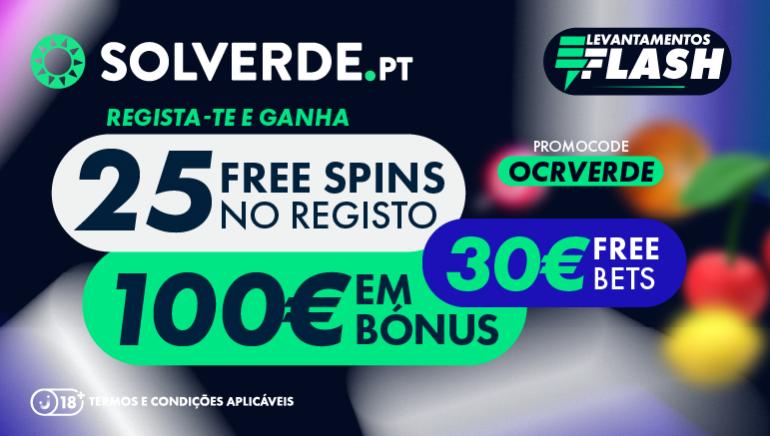 Aproveita um Bónus Exclusivo no Solverde Casino com o Código OCRVERDE - Rodadas Grátis e Muito Mais!