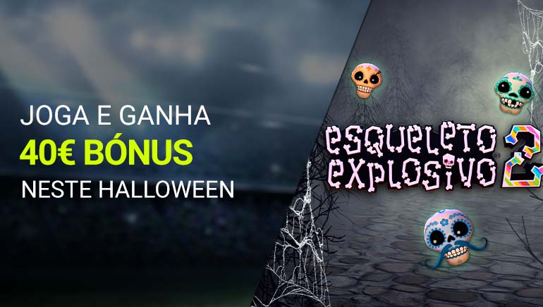 O Halloween de Luckia Casino oferece €40 de bónus