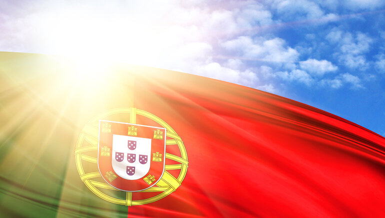 A bandeira portuguesa