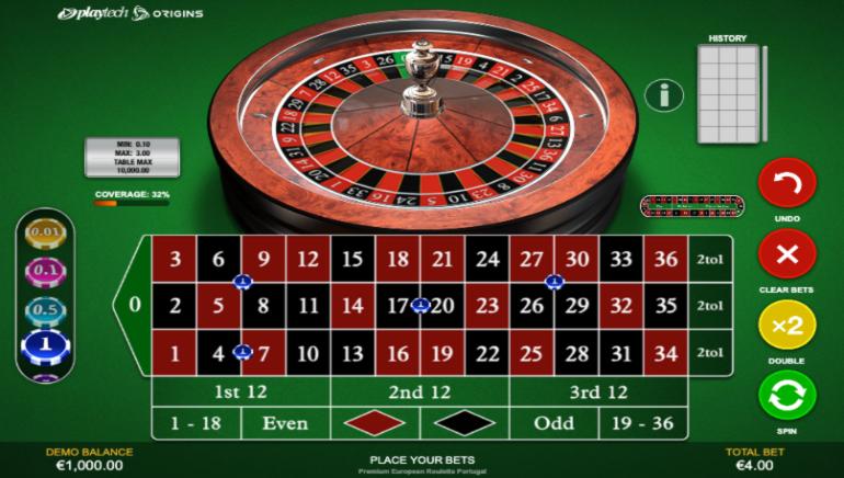Premium European Roulette Portugal