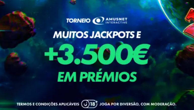 Jogue e ganhe prémios no Casino Solverde com o "Torneio Amusnet" de duração limitada e ganhe prémios!