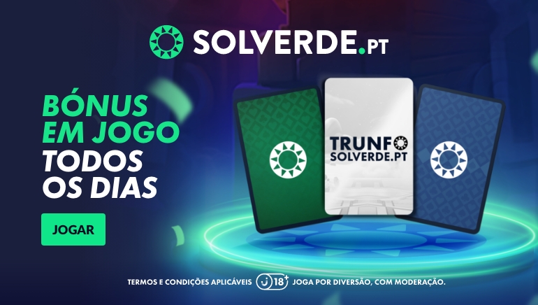Trunfo Solverde - Escolha o seu bónus diário
