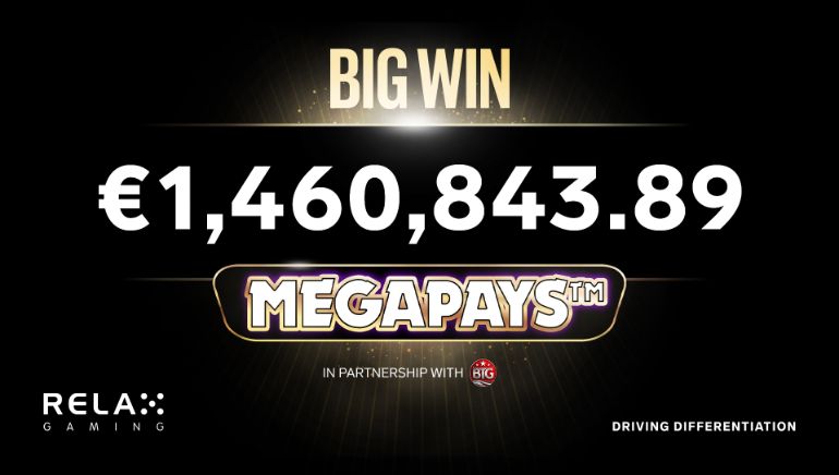 Jogador da Unibet Ganha Impressionante Jackpot de €1,4 Milhões no Danger High Voltage Megapays™ da Relax Gaming
