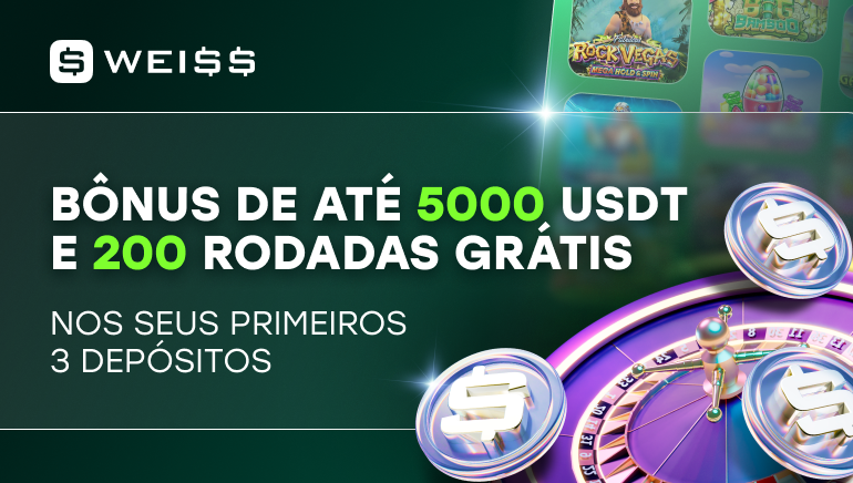 Desbloqueie o Bónus de Boas-Vindas do Weiss: Impulsione os Seus Jogos com 5000 USDT e 200 Rodadas Grátis
